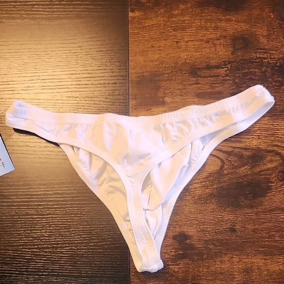 Perry Ellis Aqua-F Blue Thong - Picture 4 of 5